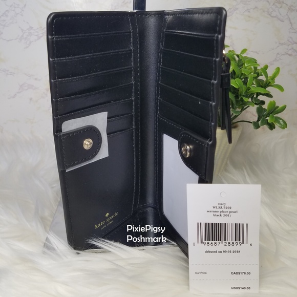 NWT Kate Spade Serrano Place Pearl Stacy wallet - Picture 4 of 4